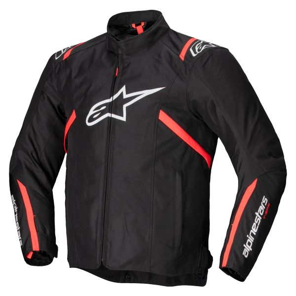Motorradjacke Alpinestars T-SPS V2 WP Black White Red Fluo Motorradjacke Alpinestars T-SPS V2 WP Black White Red Fluo
