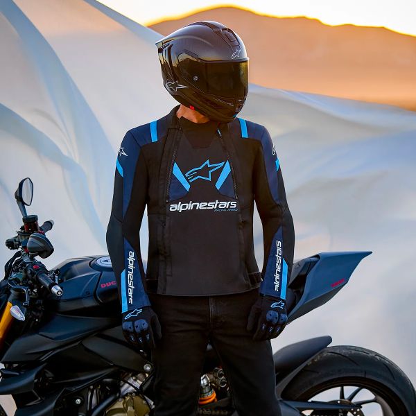 Alpinestars T-Stunt Air Black Dark Blue