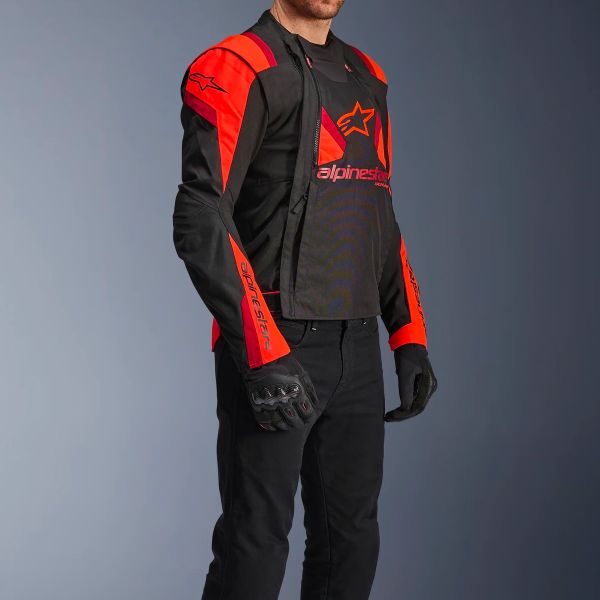 Alpinestars T-Stunt Air Black Red Fluo Dark Red