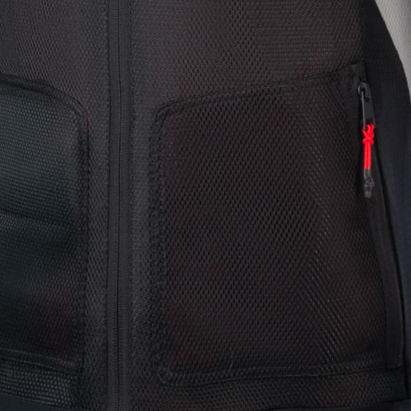 Alpinestars Troop Air Black Ash Gray Bright Red