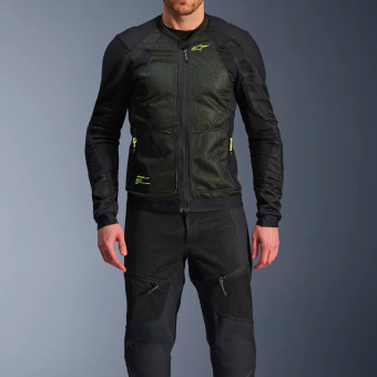 Alpinestars Troop Air Black Yellow Fluo