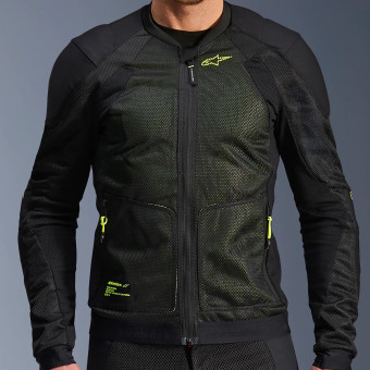Alpinestars Troop Air Black Yellow Fluo