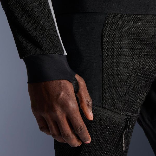 Alpinestars Troop Air Pro Black Ash Gray Bright Red