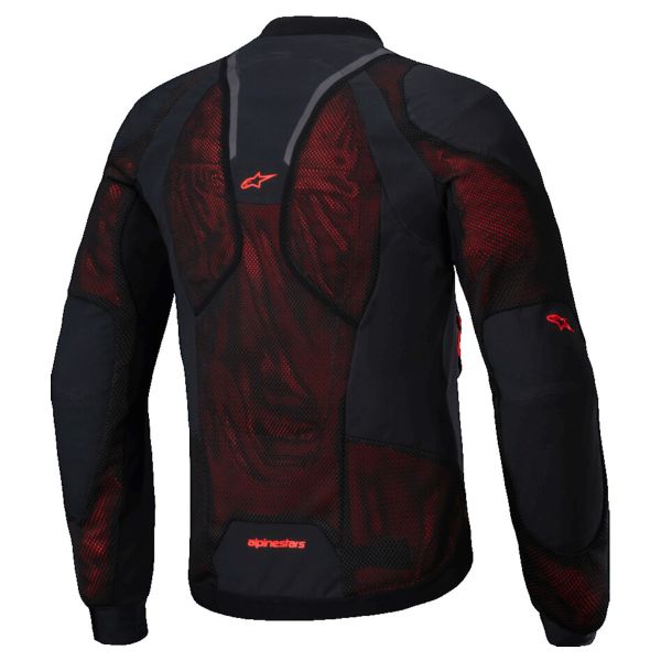 Alpinestars Troop Air Pro Black Red Fluo