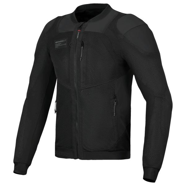 Motorradjacke Alpinestars Troop Air Pro Black Black Motorradjacke Alpinestars Troop Air Pro Black Black