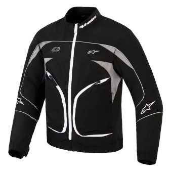 Motorradjacke Alpinestars Unite Black Dark Grey