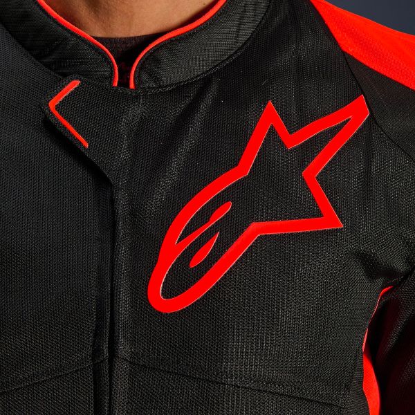 Alpinestars Viper Air V4 Red Fluo Black