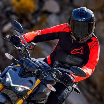 Alpinestars Viper Air V4 Red Fluo Black