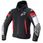 Motorradjacke Alpinestars Zaca Air Black White Red Fluo
