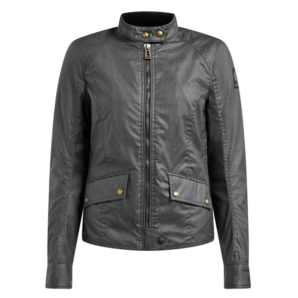 Motorradjacke Belstaff Antrim Lady Wax Coton Black Motorradjacke Belstaff Antrim Lady Wax Coton Black