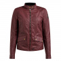 Motorradjacke Belstaff Antrim Lady Wax Coton Red Cardinal