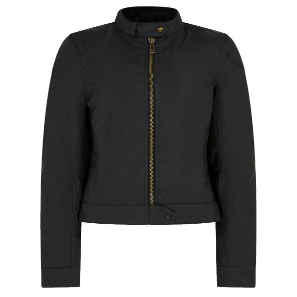 Motorradjacke Belstaff Broughton Leder Black