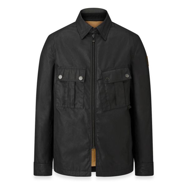 Motorradjacke Belstaff Centenary Challenger Black