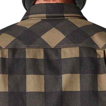 Belstaff Hemd Mansion Olive Black