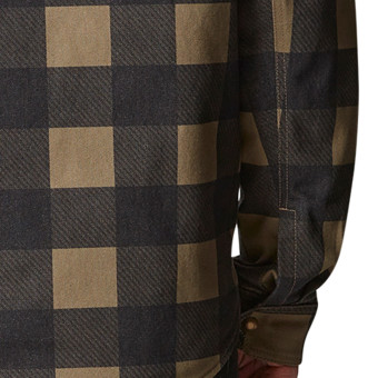 Belstaff Hemd Mansion Olive Black