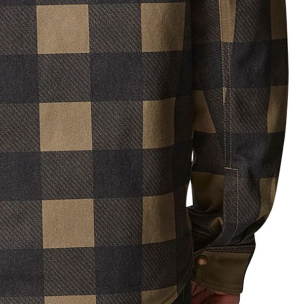 Belstaff Hemd Mansion Olive Black