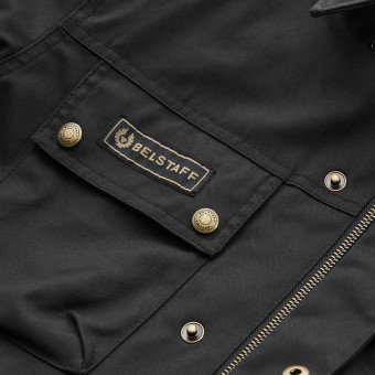 Belstaff Hemd Mansion Olive Black