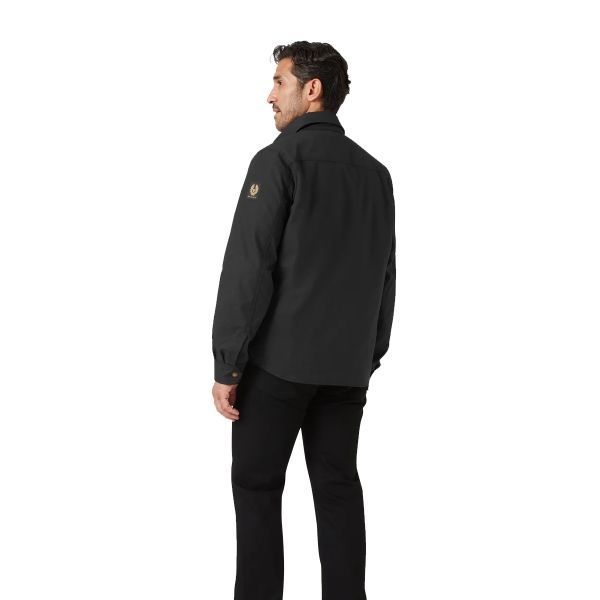 Belstaff Hemd Mansion Olive Black