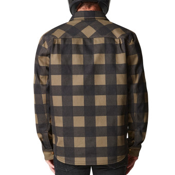 Belstaff Hemd Mansion Olive Black
