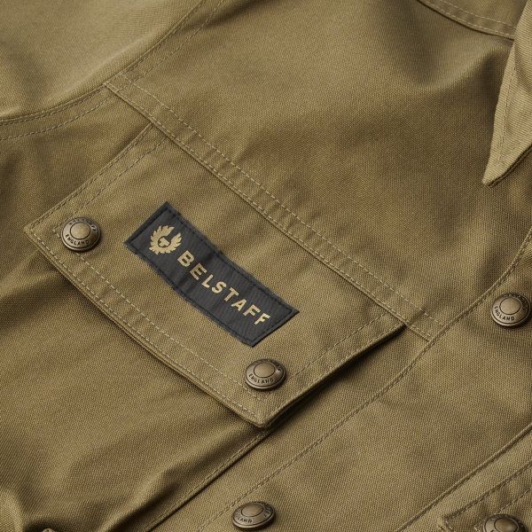 Belstaff Hemd Mansion Olive