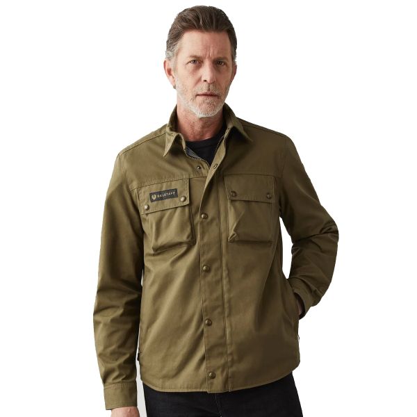 Belstaff Hemd Mansion Olive