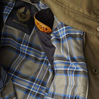 Belstaff Hemd Mansion Olive