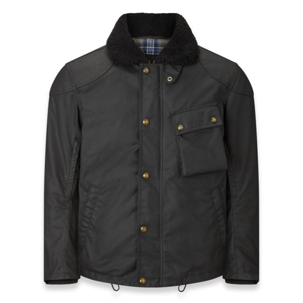 Motorradjacke Belstaff Convoy Black Motorradjacke Belstaff Convoy Black