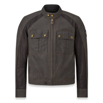 Motorradjacke Belstaff Temple Coton Wax Mahogany Motorradjacke Belstaff Temple Coton Wax Mahogany