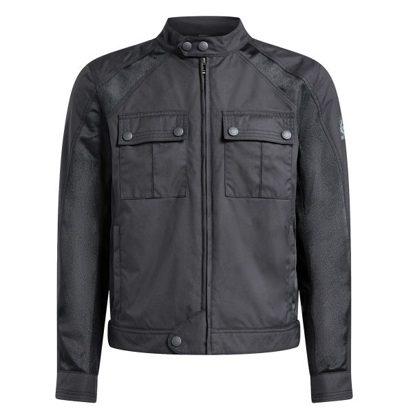 Motorradjacke Belstaff Temple Tec Nylon Black Motorradjacke Belstaff Temple Tec Nylon Black