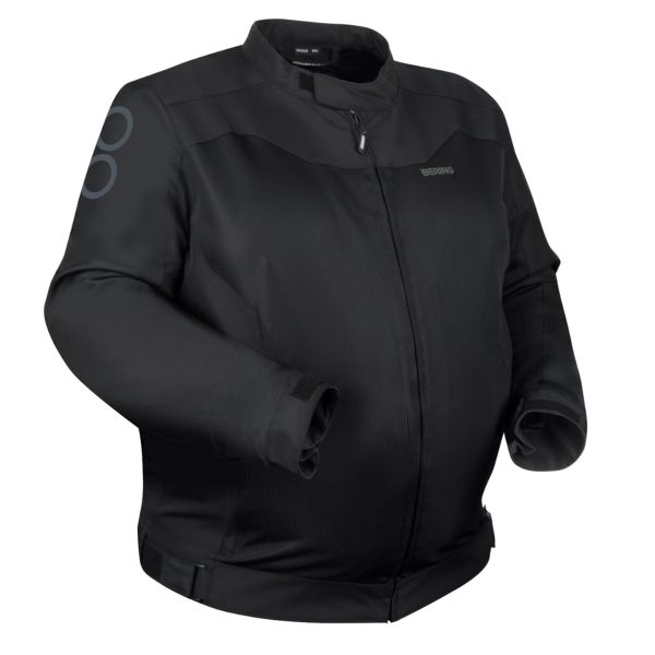 Motorradjacke Bering Alias King Size Black Motorradjacke Bering Alias King Size Black