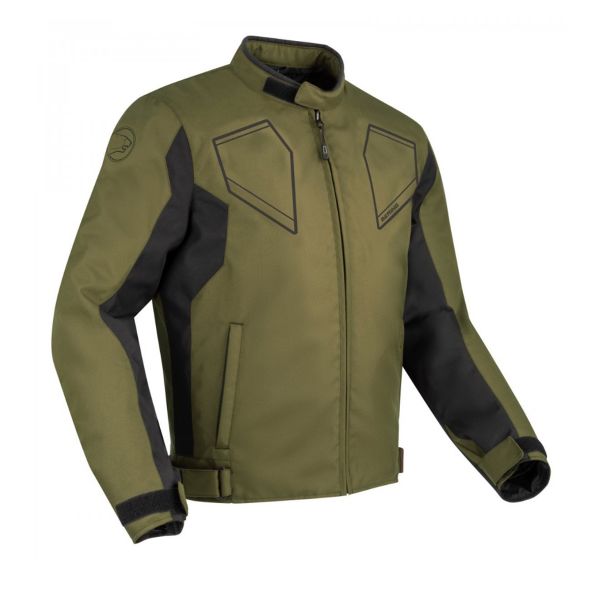 Motorradjacke Bering Asphalt Kaki