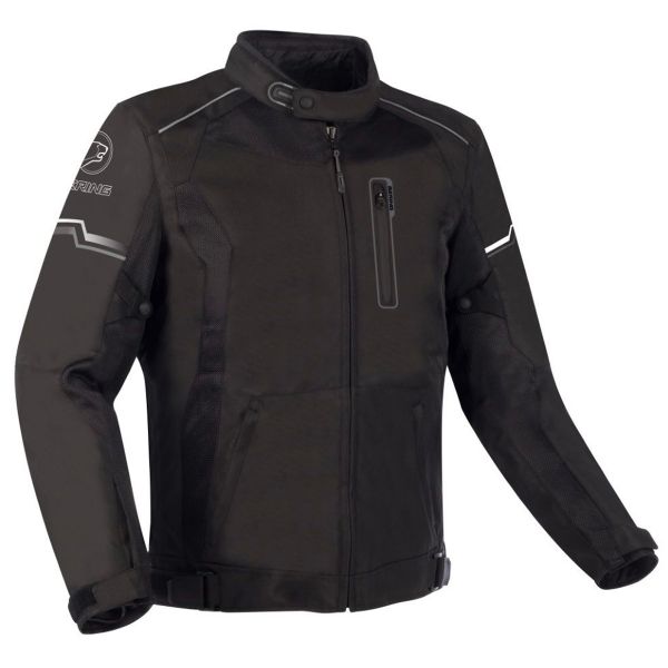 Motorradjacke Bering Astro Black Grey
