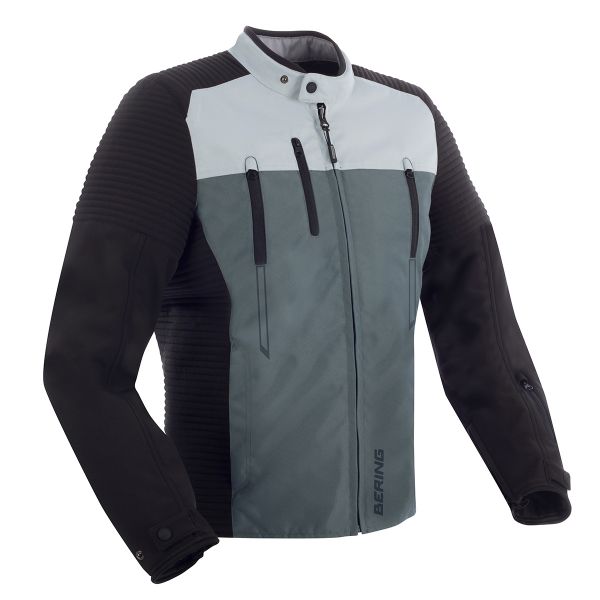 Motorradjacke Bering Crosser Grey Black Motorradjacke Bering Crosser Grey Black