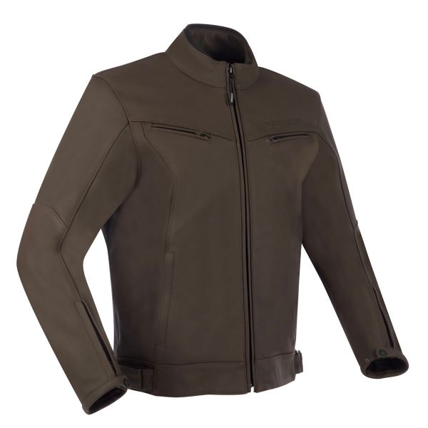 Motorradjacke Bering Derby Brown Motorradjacke Bering Derby Brown