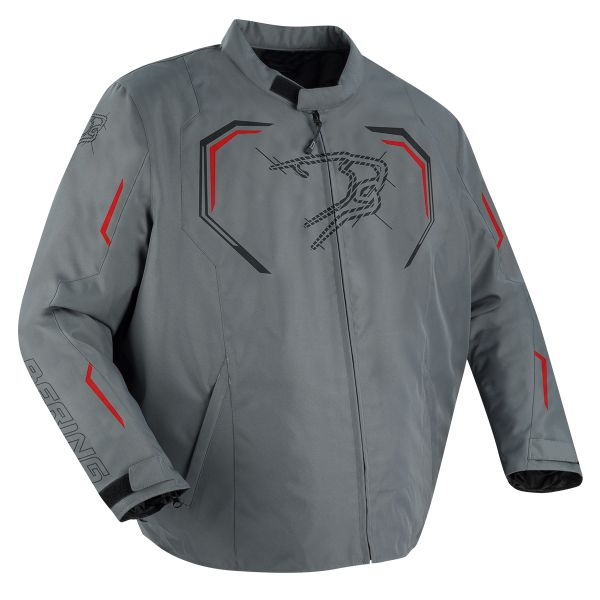 Motorradjacke Bering Dundy KS Grey Red