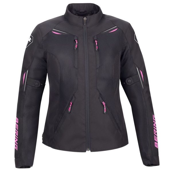 Motorradjacke Bering Lady Brazilia 3 in 1 Black Fuschia
