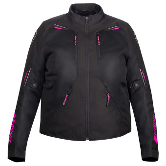 Motorradjacke Bering Lady Brazilia QS Black Fuchsia