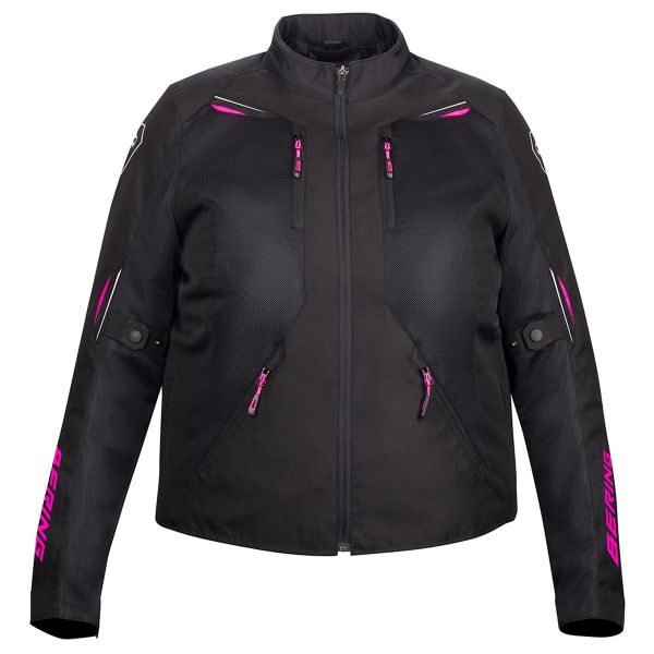 Motorradjacke Bering Lady Brazilia QS Black Fuchsia