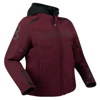 Motorradjacke Bering Lady Davis Queen Size Plum