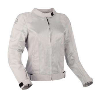 Motorradjacke Bering Lady Nelson Silver
