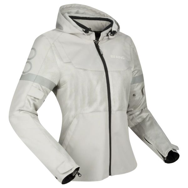 Motorradjacke Bering Lady Profil 17353 Grey Black Motorradjacke Bering Lady Profil 17353 Grey Black