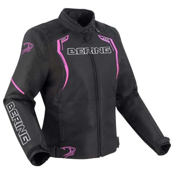 Motorradjacke Bering Lady Sweek Black Fuchsia