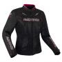 Motorradjacke Bering Lady Volga Black Fuchsia