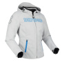 Motorradjacke Bering Lady Warwick Grey Blue