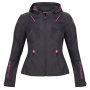 Motorradjacke Bering Lady Wing Schwarz Fuschia