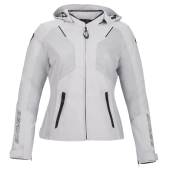 Motorradjacke Bering Lady Wing Light Grey