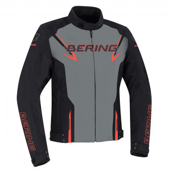 Motorradjacke Bering Maceo Black Grey Red