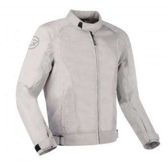 Motorradjacke Bering Nelson Silver