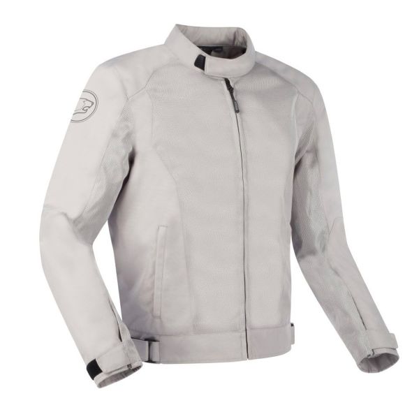 Motorradjacke Bering Nelson Silver Motorradjacke Bering Nelson Silver