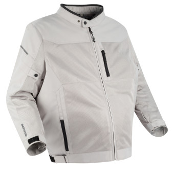 Motorradjacke Bering Ozone KS Silver